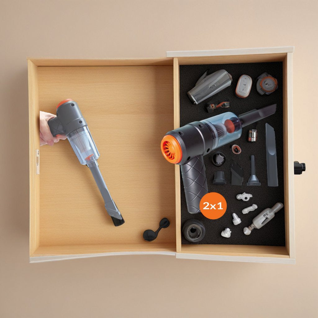 Mini Vacuum Cleaner 2x1 a 348 LEU