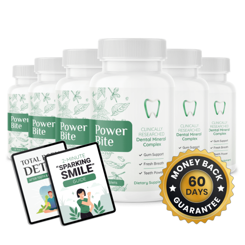 Power Bite - 6 Bottles + 2  Ebooks