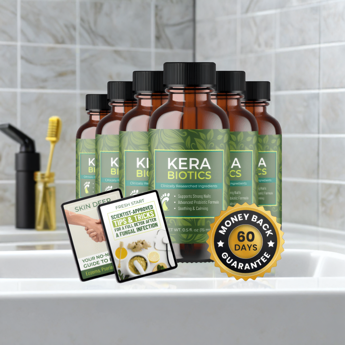 KeraBiotics - 6 Bottles